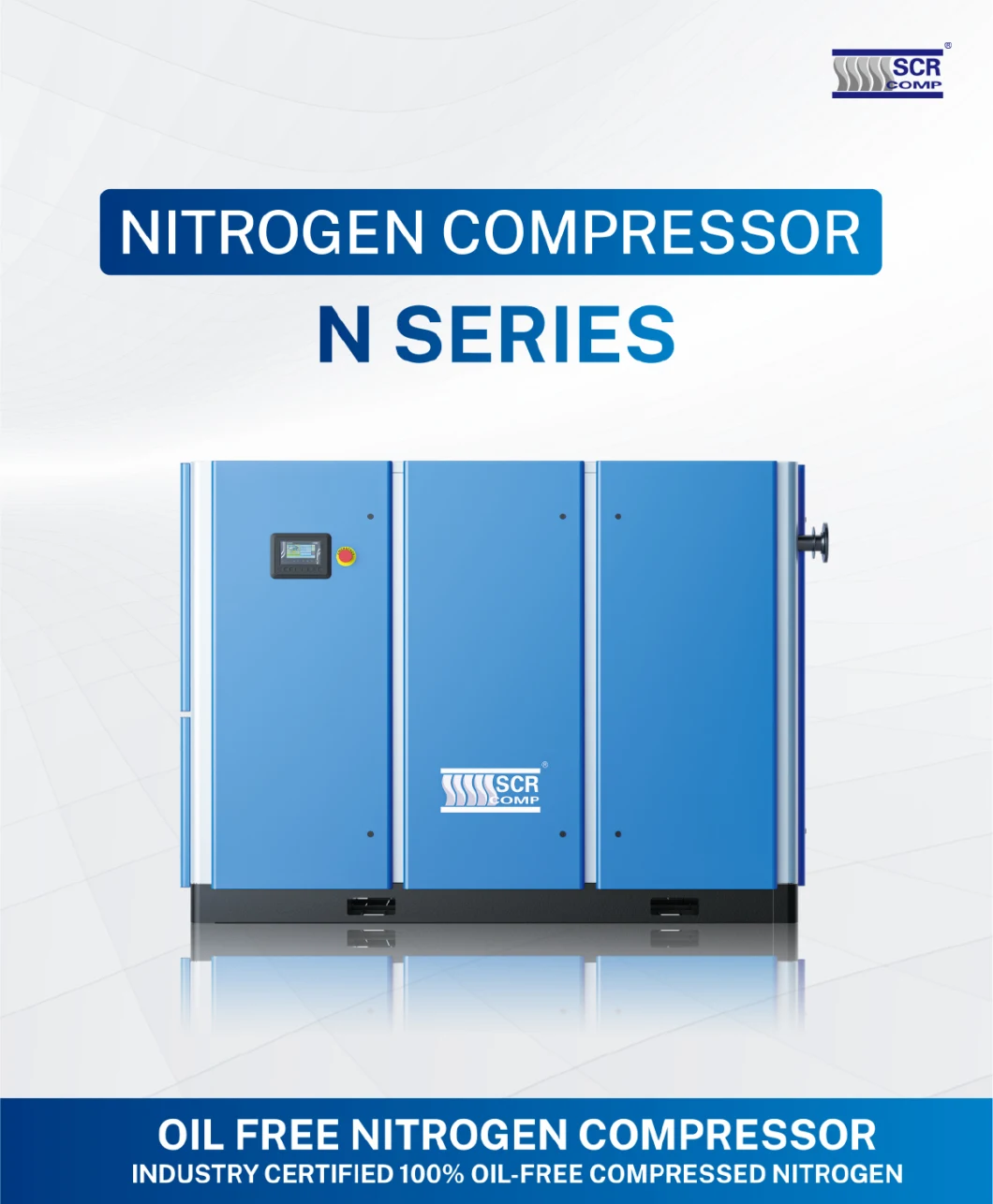 7 Bar Special for Chemical Industry Custom Nitrogen Air Compressor