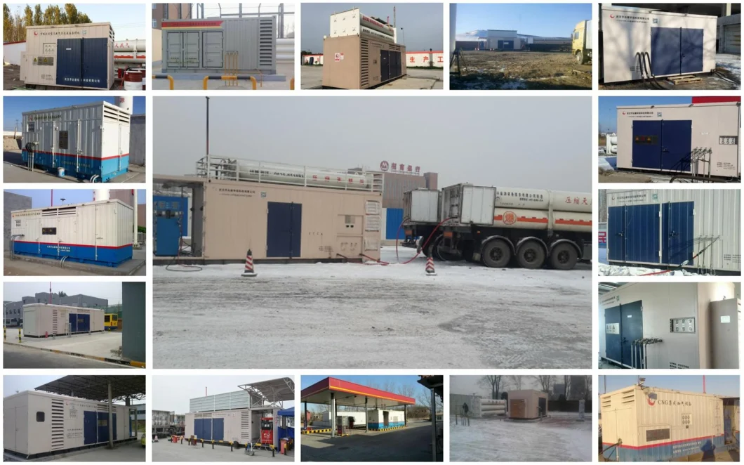 Hot Sale Natural Gas Hydraulic Piston Compressor for CNG Refueling Station