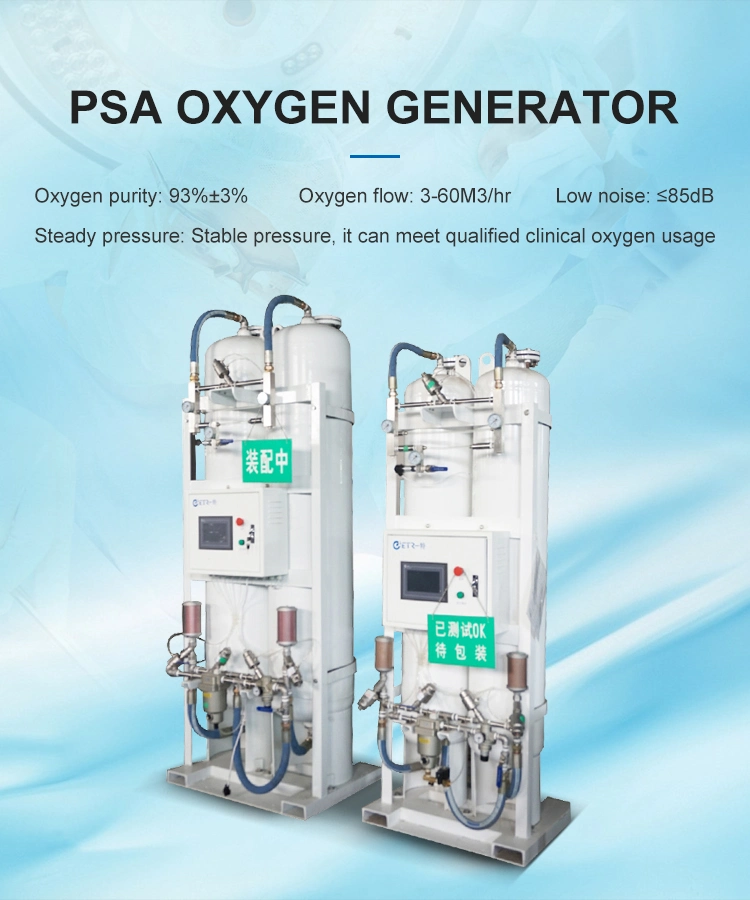 Hospital Medical Containerized Psa Oxygen Oxigen O2 Cylinder Refilling Gas Plant for Sale