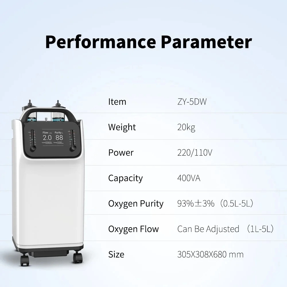 Concentrated Oxygen Oxygen Concentrator 5L Oxygen Concentrator in Peru