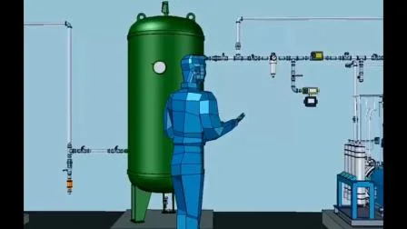 Китай Производство Медицинские/Кабины Больницы PSA Кислород O2 Газовый завод Наполнение баллонов Производственная цена